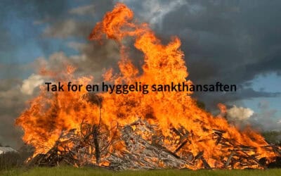 Tak for en hyggelig Sankthansaften